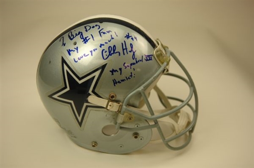 Charles Haley Super Bowl XXX  Game Used and Inscribed Helmet with MEARS and  PSA/DNA LOA